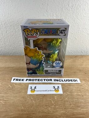 Marco Funko Pop #1477 Funko Shop Exclusive One Piece Anime NEAR MINT